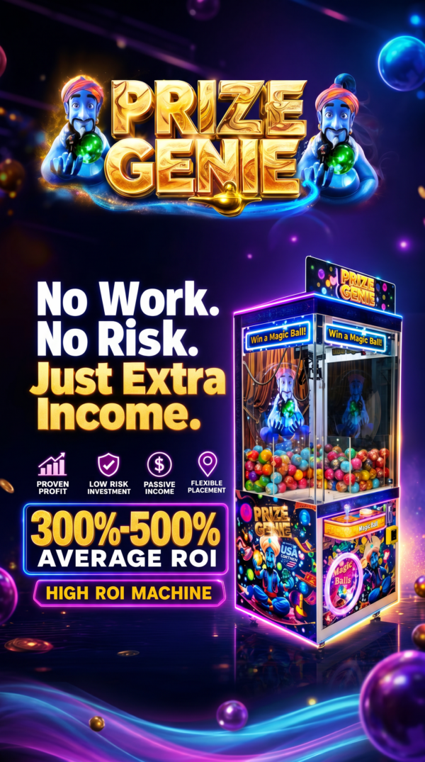No Work No Risk Just Extra Income | Passive Income Arcade Machines
